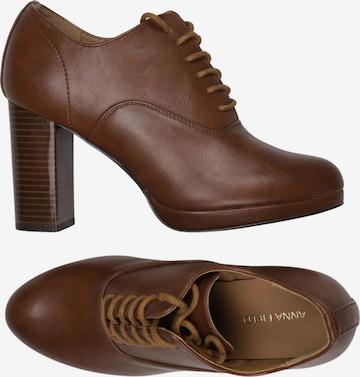 Anna Field Halbschuh 39 in Braun: Vorderseite