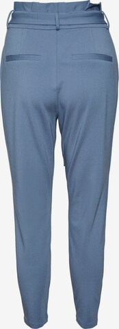 VERO MODA Slim fit Pleat-Front Pants 'Eva' in Blue