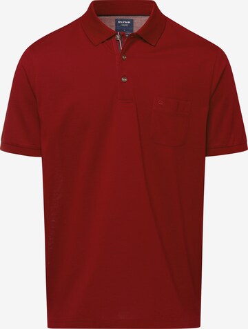 OLYMP Shirt in Rood: voorkant