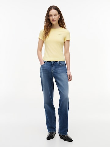 Tommy Jeans Shirts 'ESS' i gul