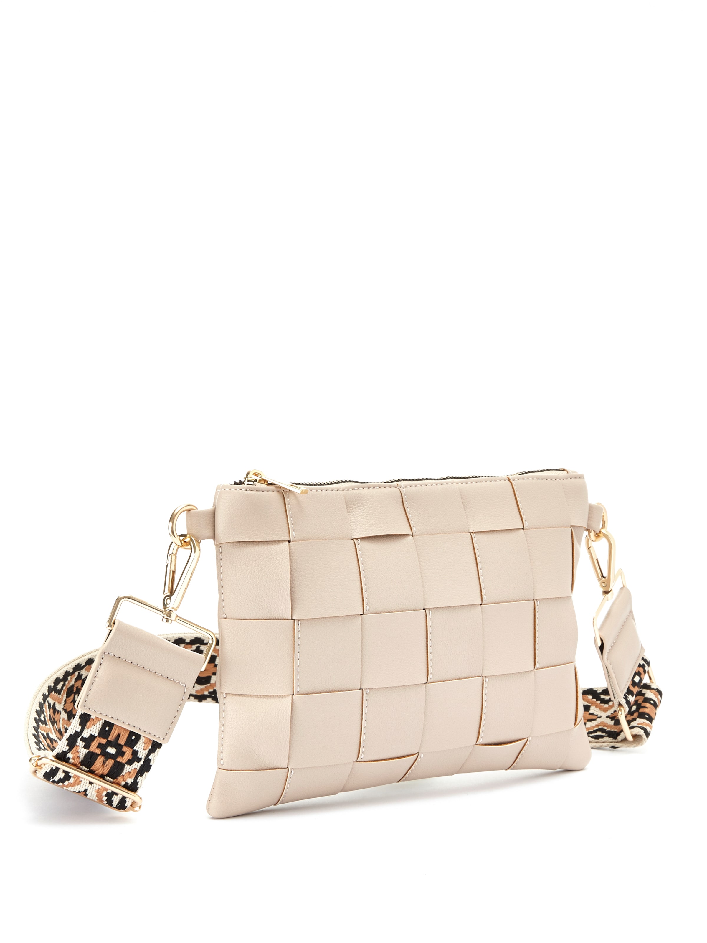 LASCANA Schoudertas in Beige: voorkant