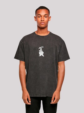 T-Shirt 'Alice Im Wunderland Heroes Of Childhood' F4NT4STIC en noir