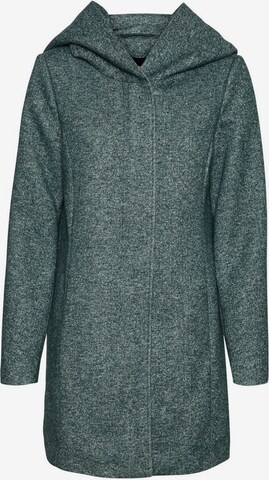 VERO MODA Between-Seasons Coat in Green: front