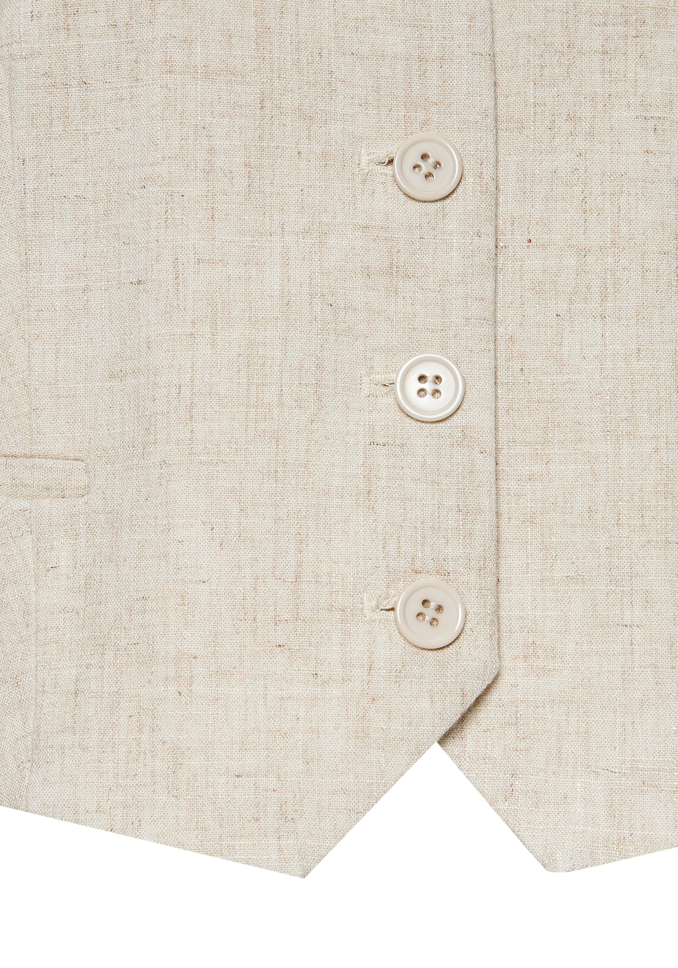 LASCANA Suit Vest in Beige