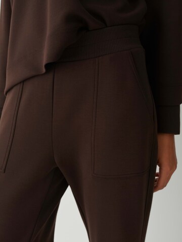 OPUS Tapered Broek 'Myha club' in Bruin