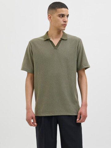 JACK & JONES Shirt in Green: front
