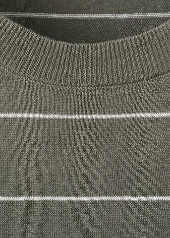 MANGO MAN Pullover 'Castor' in Braun
