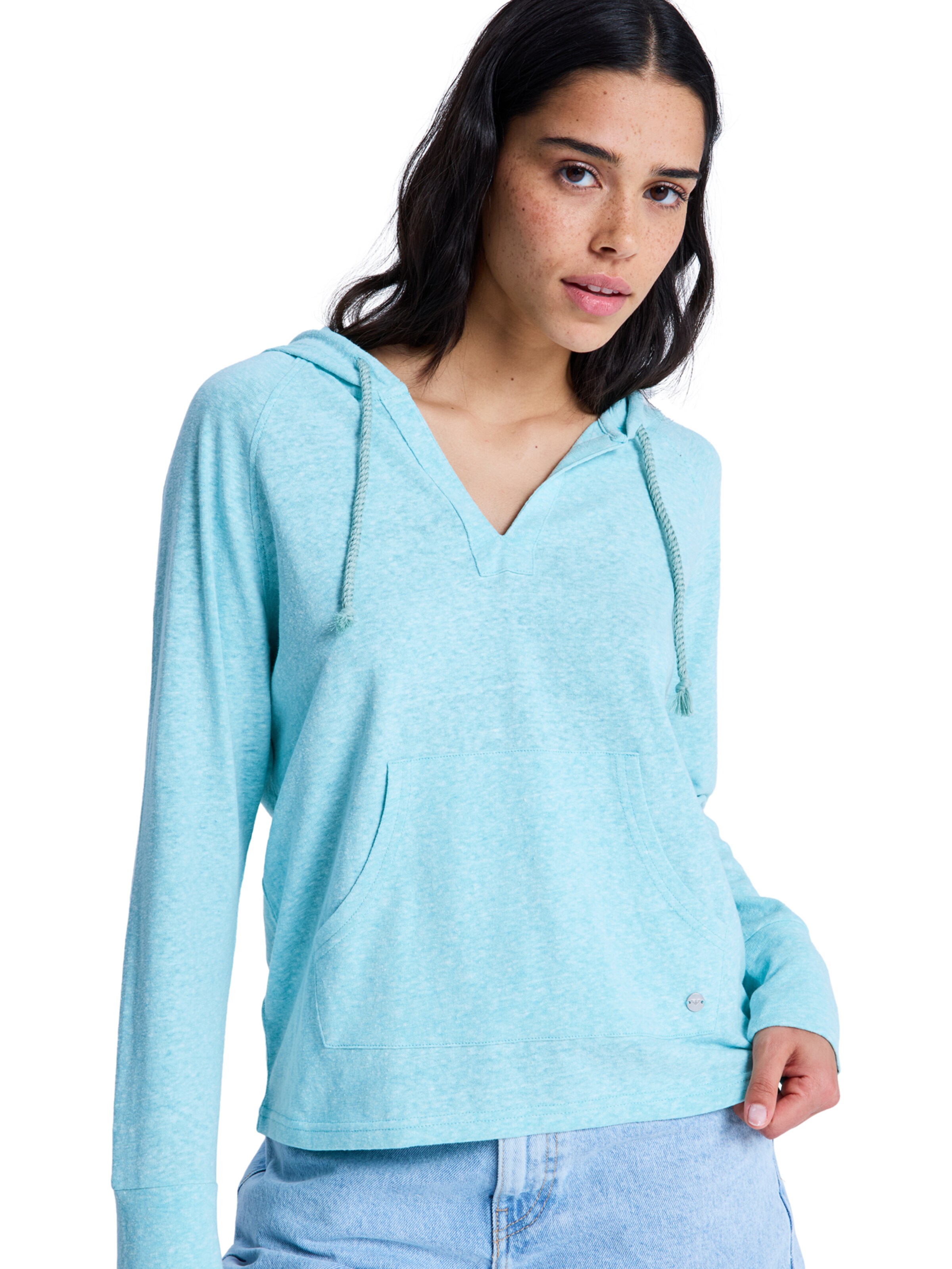ROXY Sweatshirt 'Destination Surf' in Blau