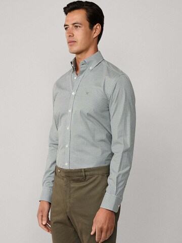 Slim fit Camicia 'ESS' di Hackett London in verde