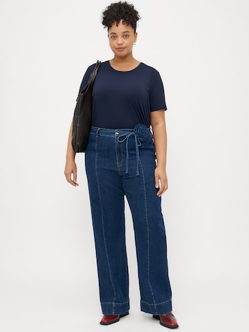 ONLY Carmakoma Wide leg Τζιν 'CARMADISON' σε μπλε: μπροστά