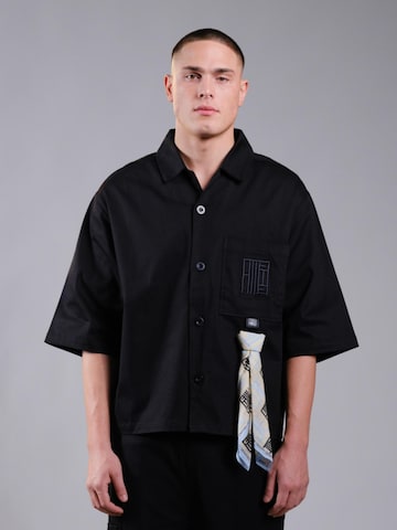 Alessandro Magno Shirt 'CORE FASHION' in Black: front