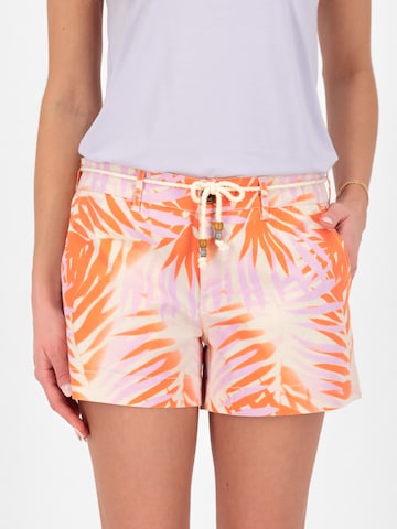 Alife and Kickin Regular Shorts in Orange