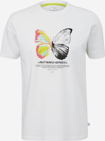 QS Shirt in White: front