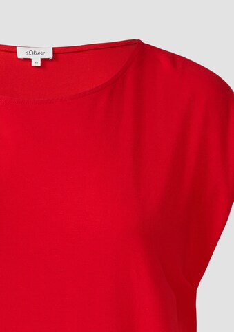 T-shirt s.Oliver en rouge