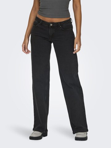 ONLY Wide Leg Jeans in Schwarz: Vorderseite