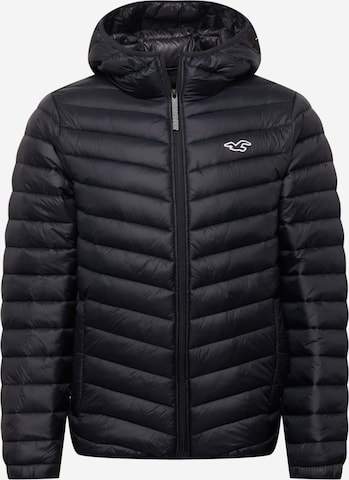 HOLLISTER - Chaqueta de entretiempo 'NARROW CHANNEL' en negro: frente