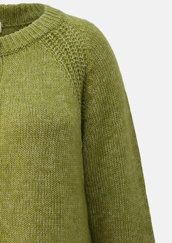 Cardigan s.Oliver CURVE en vert