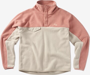 Pull-over de sport pinqponq en rose : devant