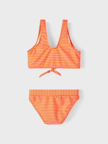 Bustier Bikini NAME IT en orange