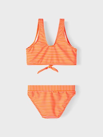 NAME IT Bustier Bikini in Orange