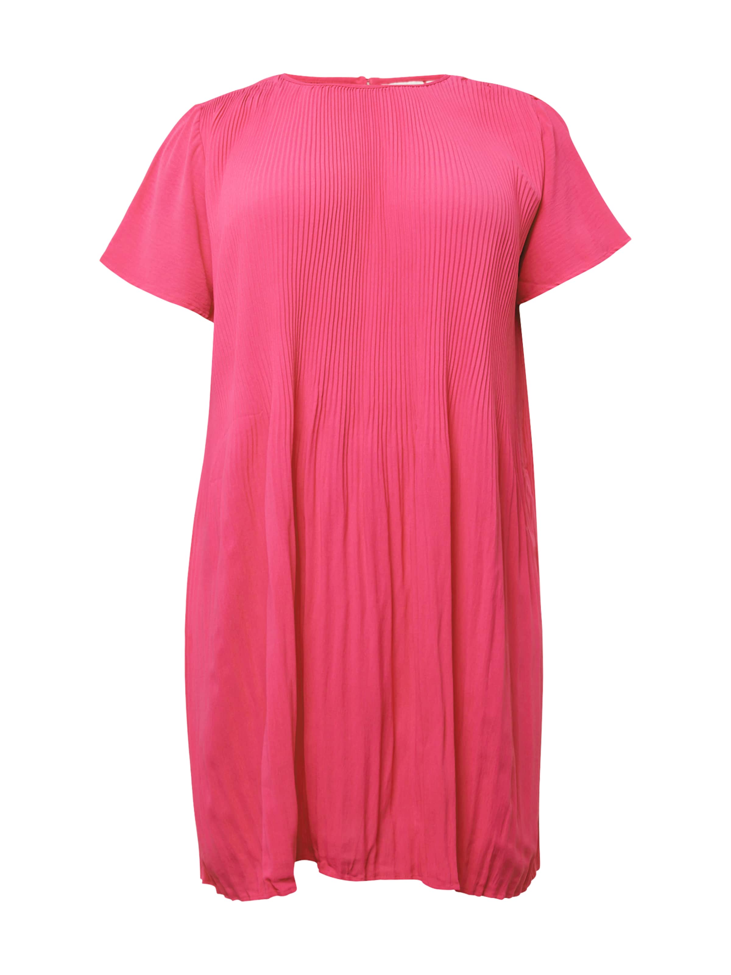 ONLY Carmakoma Рокля 'Badotte' в розово: отпред