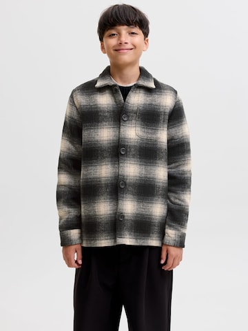 Jack & Jones Junior Comfort fit Koszula 'JJESOHO OLLIE' w kolorze szary: przód