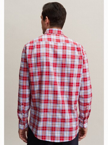 SEIDENSTICKER Regular fit Overhemd in Rood