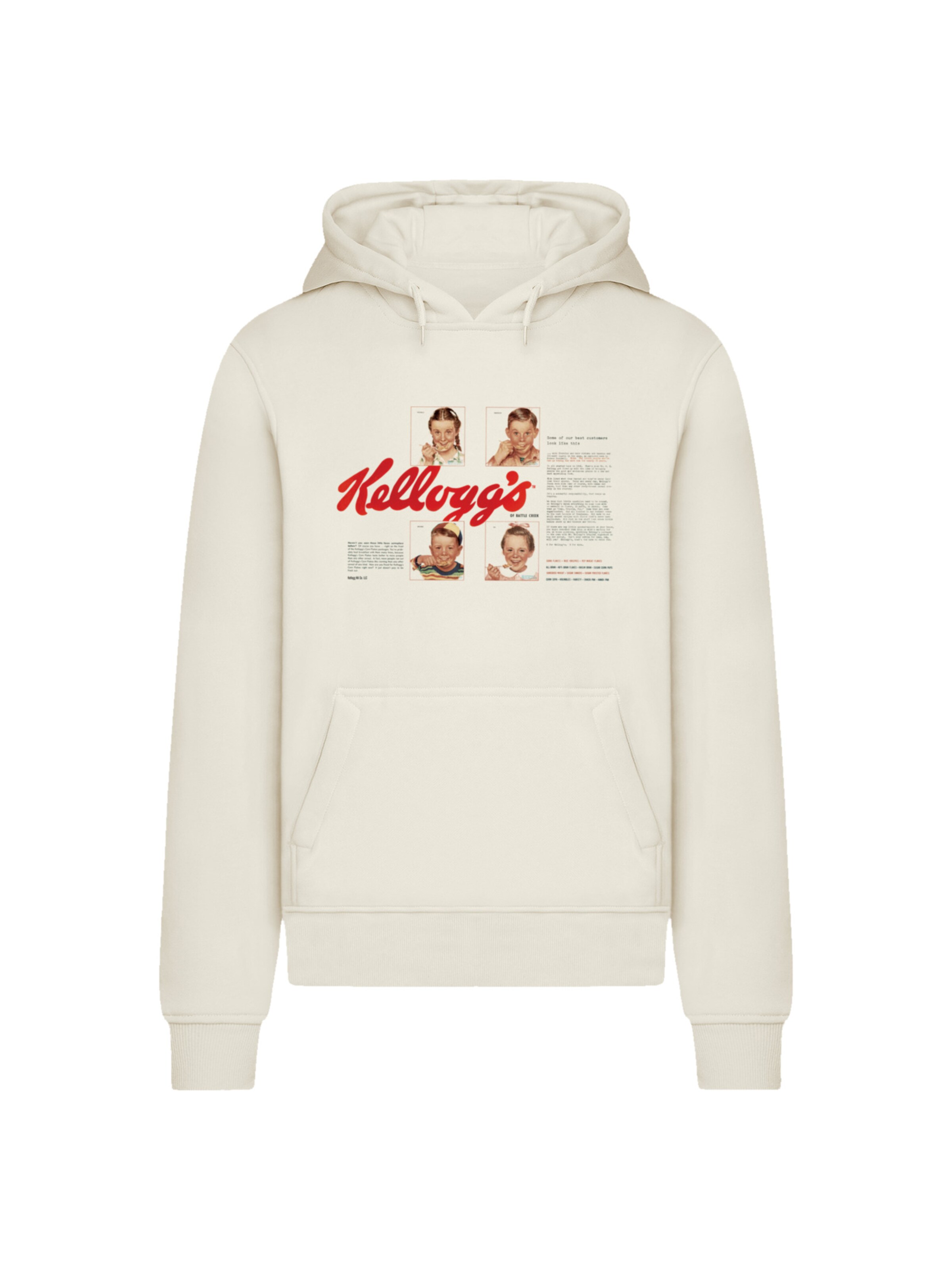 F4NT4STIC Sweatshirt in Beige: front