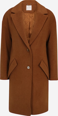 GUESS Winter Coat in Brown: front