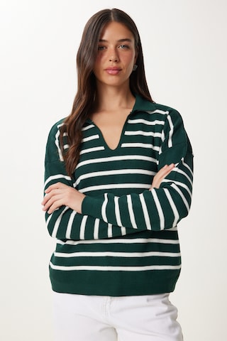 Pull-over Happiness İstanbul en vert : devant