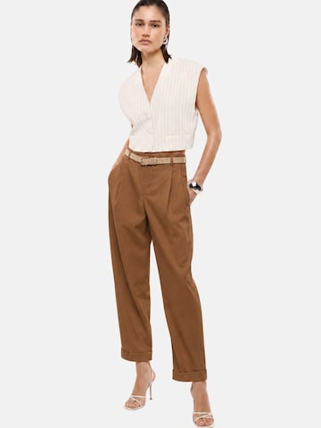 IMPERIAL Regular Pants in Brown: front