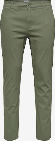 Pantalon chino 'ONSMark' Only & Sons en vert : devant