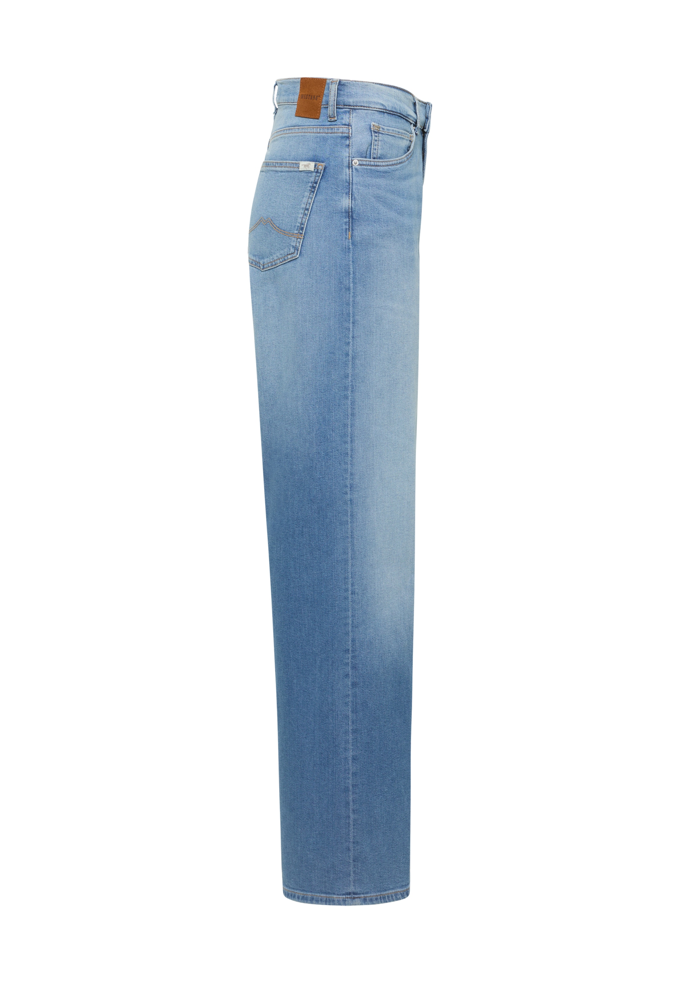 MUSTANG Loosefit Jeans Hose 'Luise' in Blau