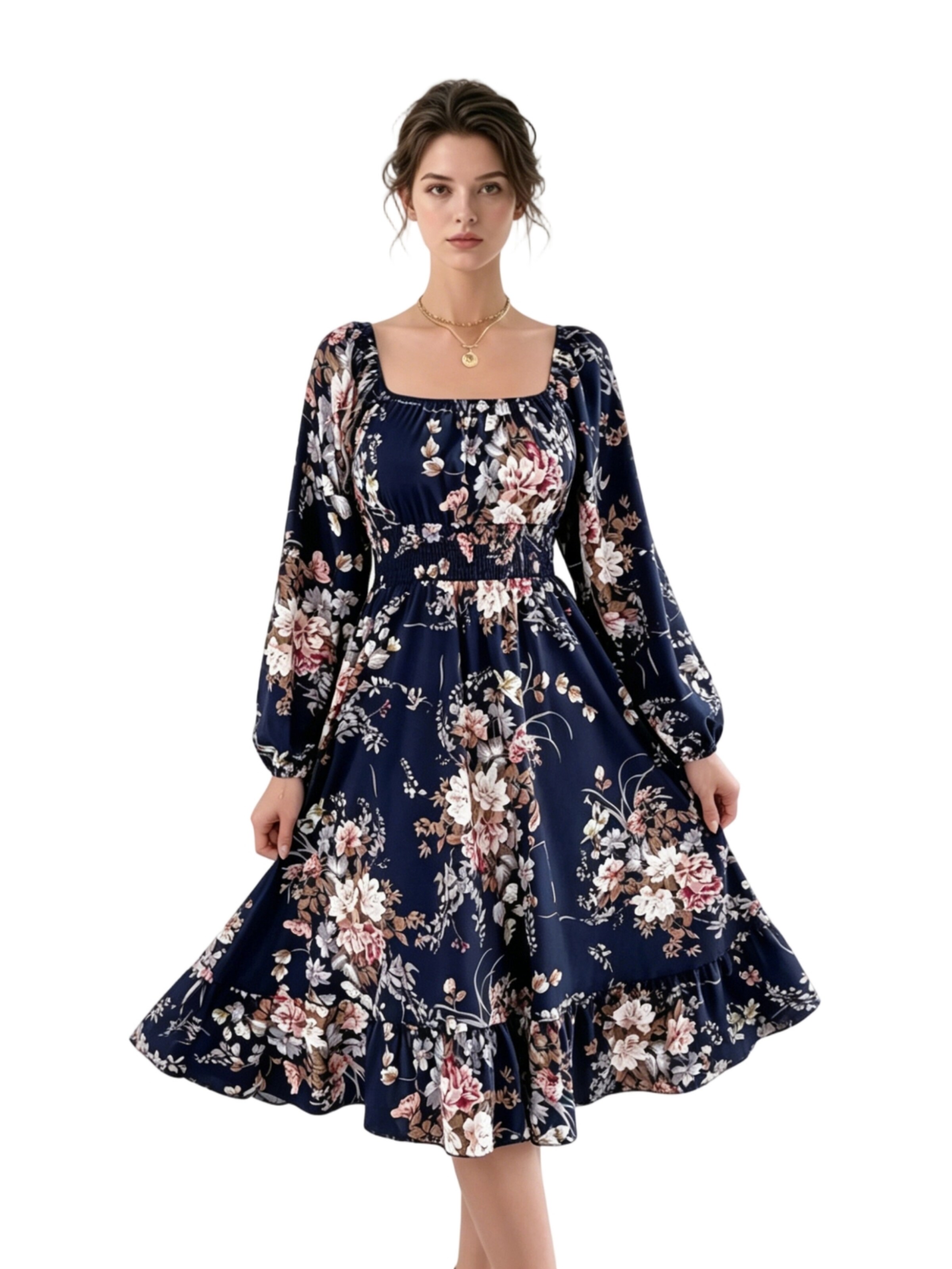 Yesfashion Dress in 38 in Navy, Item view