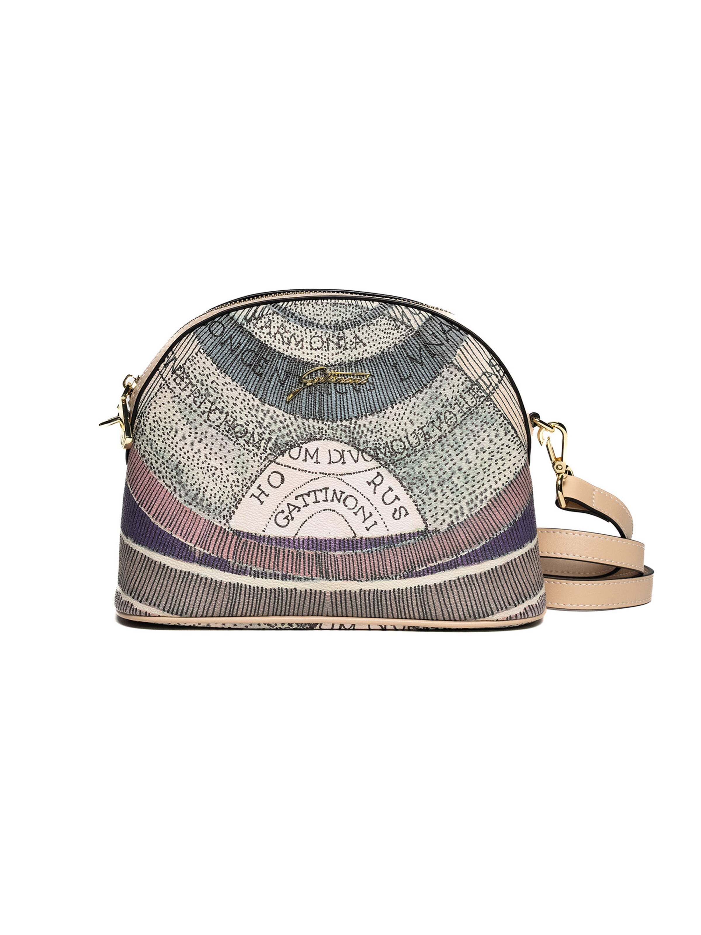 Borsa a tracolla di Gattinoni in colori misti: frontale