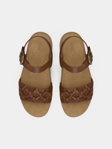 GABOR Remienkové sandále - Béžová