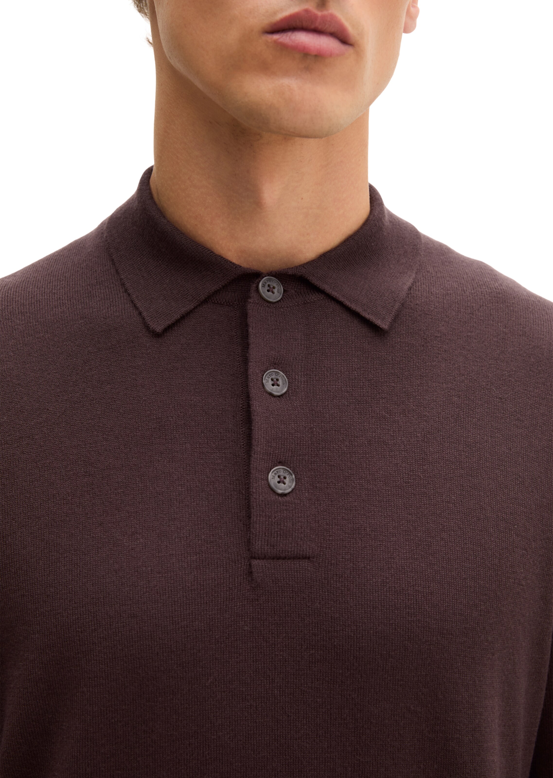 Marc O'Polo Shirt in Lila: Vorderseite