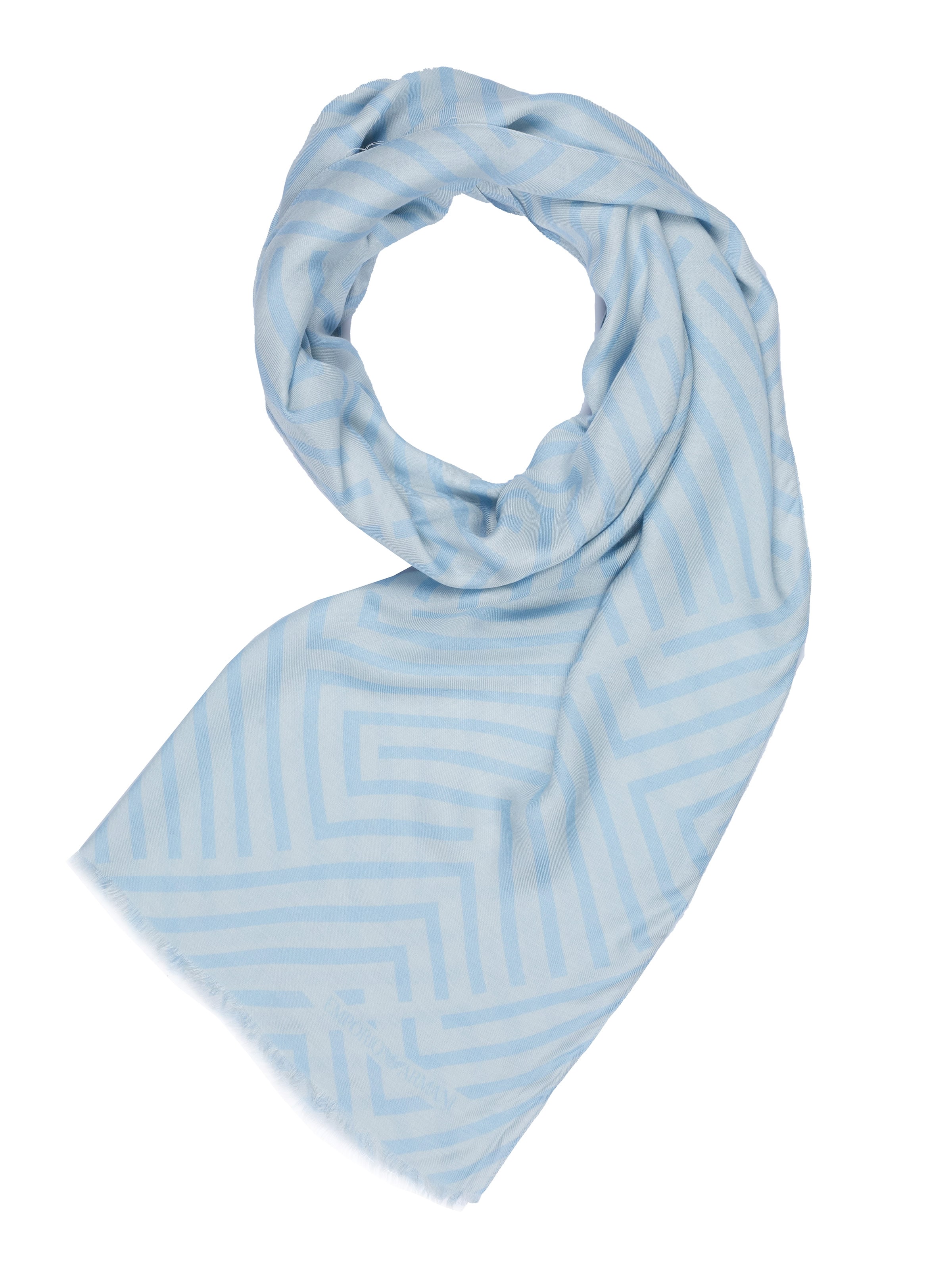 ARMANI Scarf in Grey: front