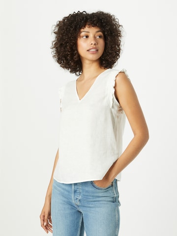 ESPRIT - Blusa en blanco: frente