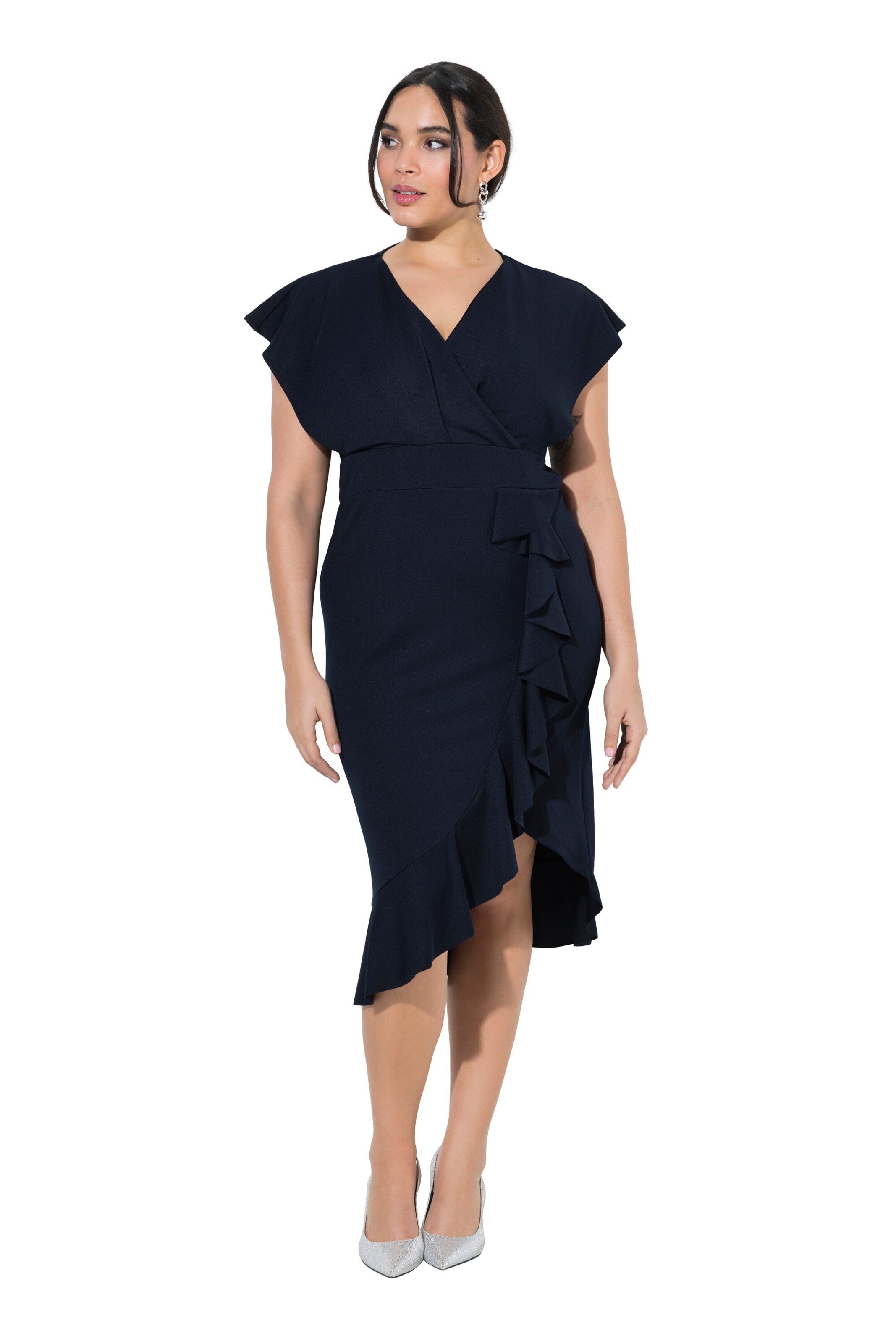 Ulla Popken Jurk in Blauw