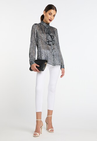 Chemisier faina en gris