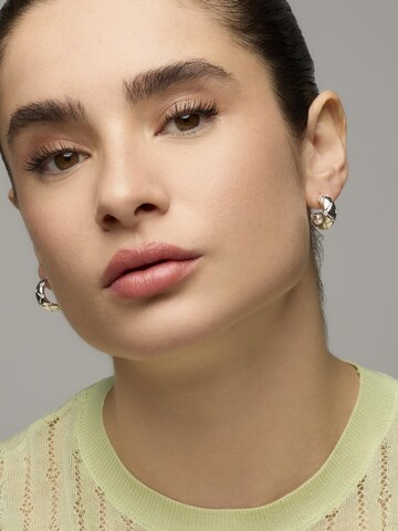Luxenter Oorbellen 'Rakhon' in Zilver