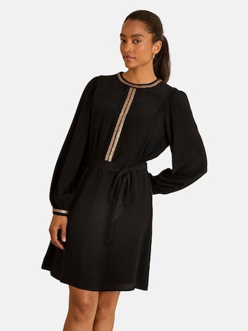 Robe love & roses en noir : devant