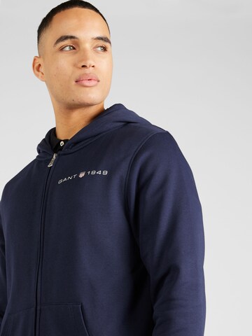 GANT Sweatjacke in Blau