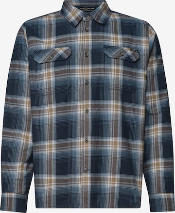 Street One MEN Hemd in Blau: Vorderseite