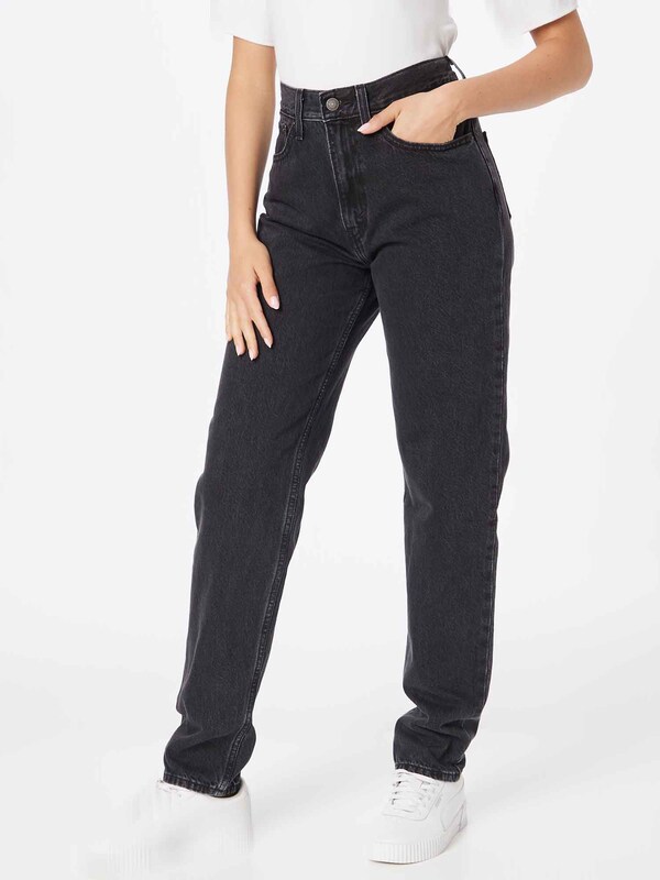 LEVI'S ® Regular Jeans '80s Mom Jean' in Black Denim