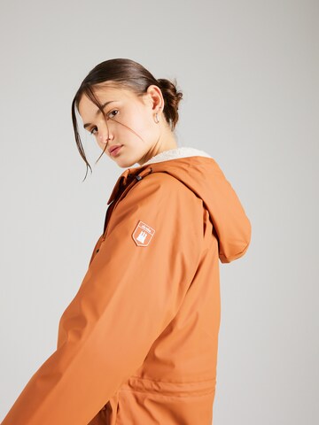 Derbe Raincoat 'Friese Tidaholm' in Brown
