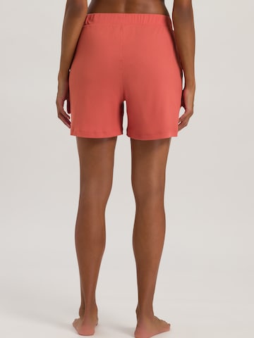 Hanro Schlafshorts ' Sleep & Lounge ' in Orange