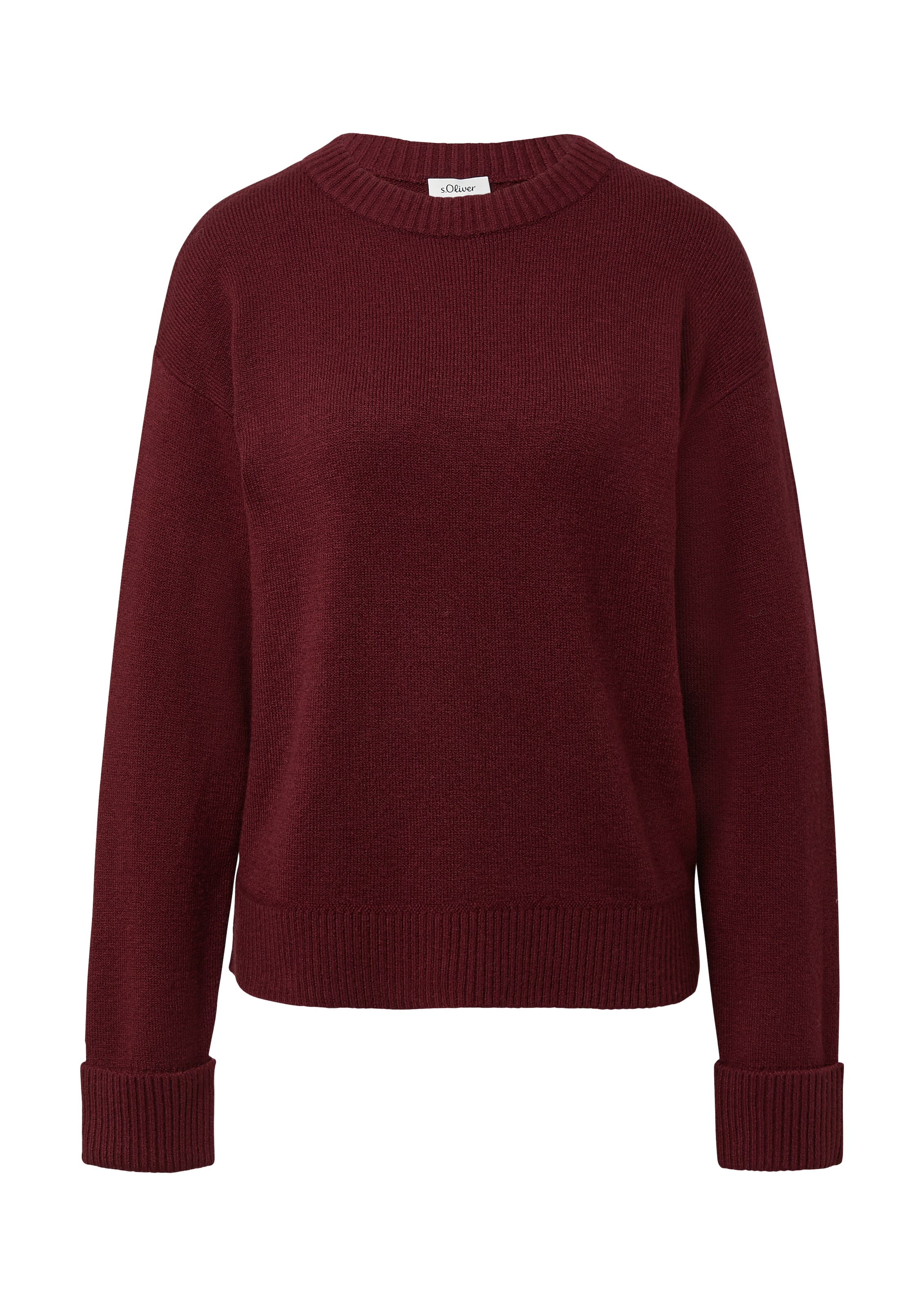 s.Oliver Pullover in Rot: Vorderseite