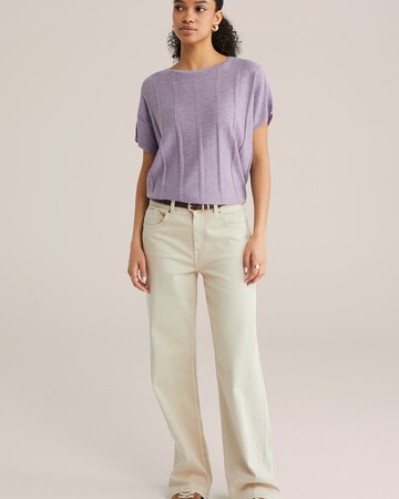 Pulover de la WE Fashion pe mov